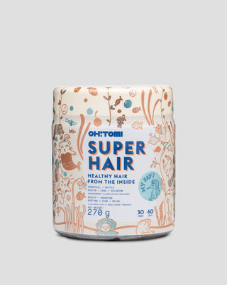 Geluri pentru par care accelereaza cresterea si imbunatatesc starea Super Hair Oh! Tomi