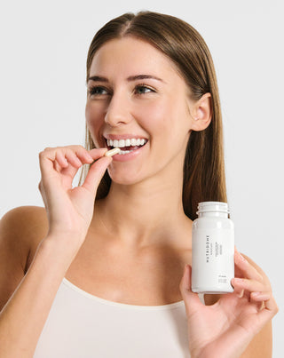 Colostru 1000 mg/zi pentru imunitate, colostru bovin cu vitamine si minerale Nutridome 60 buc.