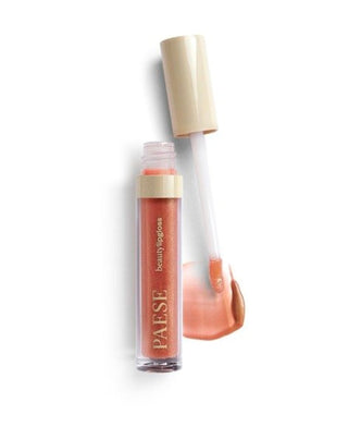 Luciu de buze cu particule pentru a mări optic buzele, efect de oglindă 05 Glazed Lipgloss Paese - 4