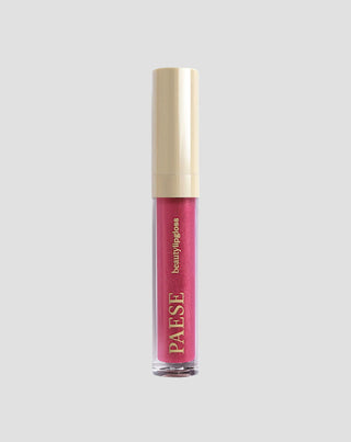 Luciu de buze cu particule pentru a mări optic buzele, efect de oglindă 06 Glazed Lipgloss Paese - 1
