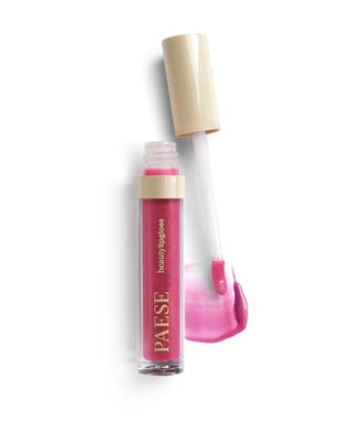 Luciu de buze cu particule pentru a mări optic buzele, efect de oglindă 06 Glazed Lipgloss Paese - 4