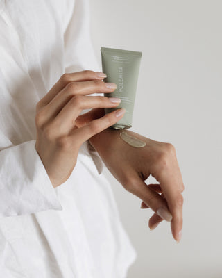 Cremă regenerantă pentru mâini și unghii cu acid hialuronic pe bază de ceai Matcha Polemika - 2