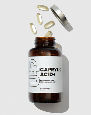 UP Acid caprilic+ supliment pentru susținerea confortului digestiv și a sănătății intestinale UP Health Pharma 120 capsule - 2