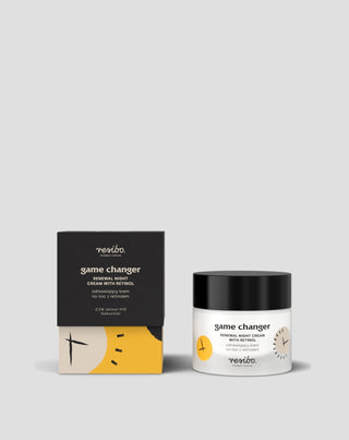 Cremă naturală de față Game Changer cu retinol 30 ml Resibo - 4
