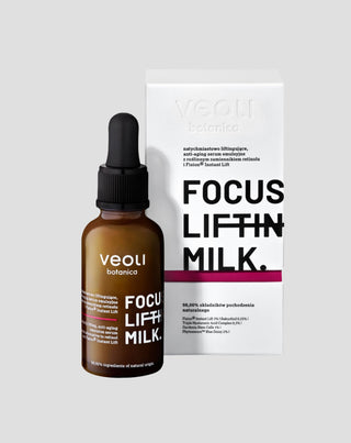 Ser emulsie anti-aging și de lifting cu bakuchiol Focus lifting milk Veoli Botanica - 1