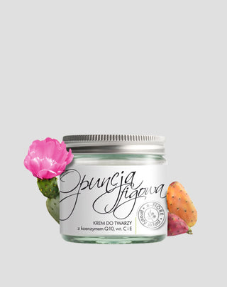 Cremă antirid cu ulei de nucă de India, coenzima Q10, vit. C și E-Fiore - 1