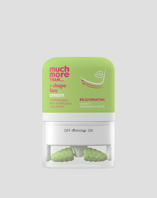 Cremă de întinerire și de modelare a ovalului feței cu vitamina C și peptidă biomimetică Much More Than - 1