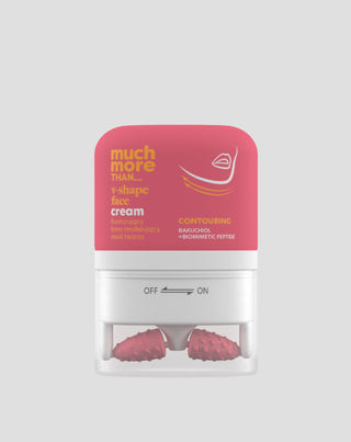 Cremă de conturare și de modelare a ovalului feței cu bakuchiol și peptide Much More Than - 1