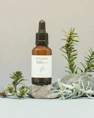 Ser facial ACE Vitamin pentru uniformizarea culorii, hrănirea și netezirea Biosoma - 2