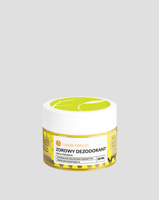 Deodorant natural în cremă - deodorant sănătos cu in & Paczulă Opcja Natura - 1