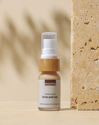 Cremă iluminatoare pentru ochi de zi și de noapte cu cofeină și coenzima Q10 Manilu - 4