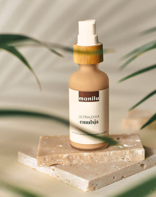Emulsie ușoară pentru ten gras și mixt cu ulei de argan și niacinamida Manilu - 2