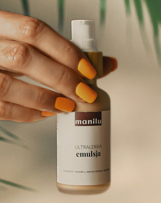 Emulsie ușoară pentru ten gras și mixt cu ulei de argan și niacinamida Manilu - 3