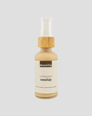 Emulsie ușoară pentru ten gras și mixt cu ulei de argan și niacinamida Manilu - 1