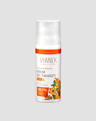 Cremă de față de noapte intens hrănitoare cu extract de hamei Vianek - 1