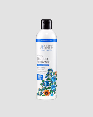 Gel de duș hidratant pentru piele uscată și sensibilă cu extract de podbal Vianek - 1