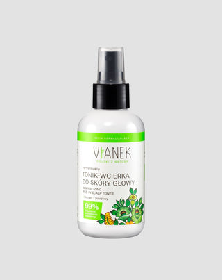 Loțiune tonic-scalp pe bază de plante pentru întărirea și creșterea părului Vianek - 1