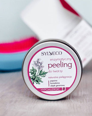 Peeling facial cu enzime de netezire care îmbunătățește structura pielii Sylveco - 2