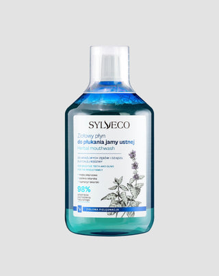 Apa de gură pe bază de plante cu extracte naturale fără alcool Sylveco - 1