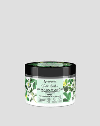 Mască pentru păr slăbit cu tendință de a cădea cu schinduf și nap negru Vis Plantis - 1