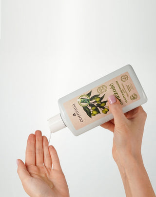 Șampon pentru păr ayurvedic anti-mătreață Miere și Ceai Verde Orientana - 2