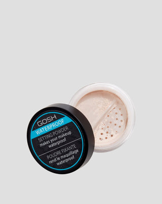 Fixare pudră liberă transparentă, impermeabilă, cu o consistență mătăsoasă Gosh - 1