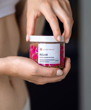 Scrub de curățare pentru corp Natural Relax cu sare Epsom Option Natura - 3