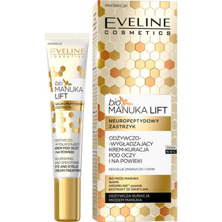 Cremă lifting pentru ochi și pleoape Eveline bio manuka