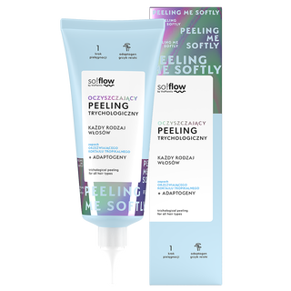 Peeling tricologic al scalpului cu parfum de un cocktail tropical Flow - 1