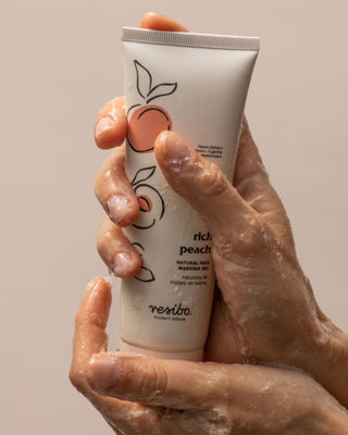 Gel natural de curățare a feței Rich Peach cu extract de piersici 125 ml Resibo - 2
