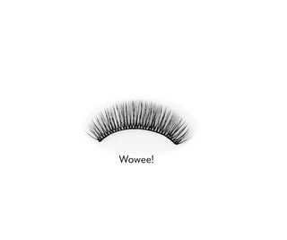 Gene false 2d pentru utilizare repetată, ușor de aplicat Wowee! Bamm!Lashes - 4