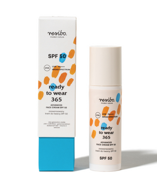 Cremă avansată de față SPF 50 care încetinește îmbătrânirea pielii Ready to wear 365 Resibo - 1
