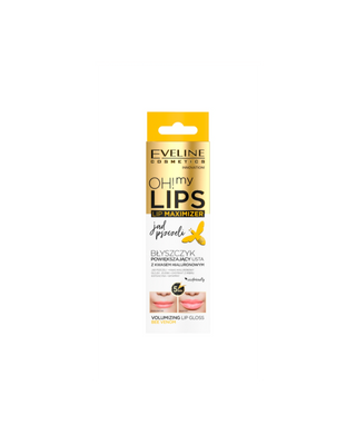 Luciu de buze pentru volum, cu acid hialuronic cu venin de albine Oh! My Lips Lip Maximizer Eveline - 1