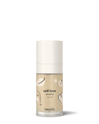 Cremă naturală și ecologică BB Self Love pentru față în nuanță Light Beige 30 ml Resibo - 1