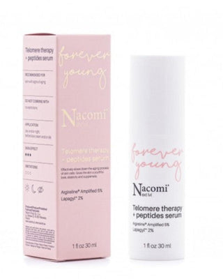 Un ser de față anti-îmbătrânire cu peptide Nacomi Next Level și acid hialuronic - 1