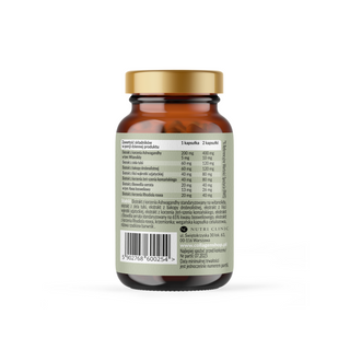 Adaptogeni care susțin memoria și cresc imunitatea organismului Nutri Clinic 90 capsule - 2