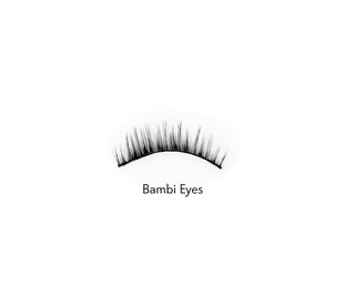 Gene false pe o bandă 2d pentru utilizare repetată Bambi Eyes moi și ușoare Bamm!Lashes - 4