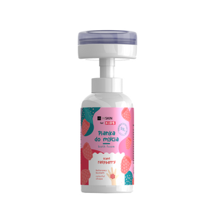 Spumă de baie cu parfum de zmeură pentru mâini și corp pentru copii HiSkin - 1