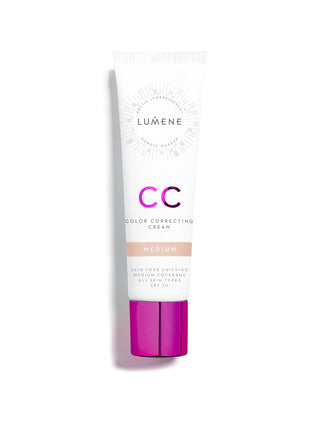 Fond de ten CC cu acoperire medie pentru roșeață și uniformizarea culorii 7în1 Medium cu SPF 20 Lumene - 1
