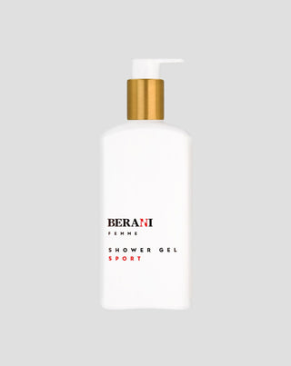 Gel de duș natural Sport pentru curățarea pielii după un antrenament intens Berani Femme - 1