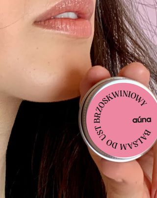 Balsamul de buze cu piersici Auna hidratează și previne buzele crăpate - 3