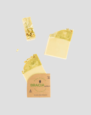 Săpun solid cu iasomie și salcâm pentru riduri și acnee Noapte caldă de vară Bracia Mydlarze - 2