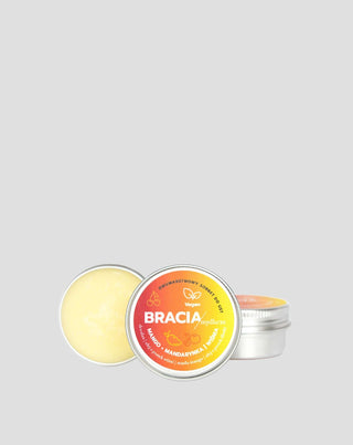 Sorbet de fructe pentru buze uscate și crăpate, cireșe, mango și mandarine Bracia Mydlarze