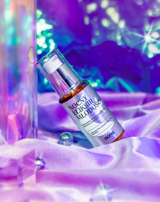 Elixir de tinerețe pentru noapte cu coenzima Q10 pentru ten uscat, obosit și matur Auna - 2