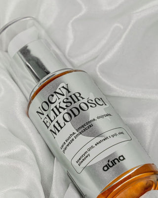 Elixir de tinerețe pentru noapte cu coenzima Q10 pentru ten uscat, obosit și matur Auna - 3