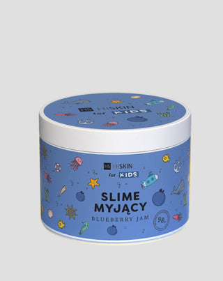 Slime de baie pentru copii albastru Blueberry Jam HiSkin for Kids - 1