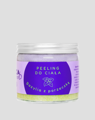 Exfoliant natural de sare pentru îmbunătățirea stării de spirit Busuioc cu coacăze Bracia Mydlarze - 1