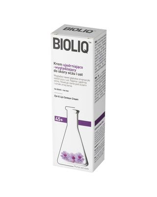 Cremă cu efect de fermitate și netezire pentru pielea ochilor și a buzelor 45+ Bioliq - 2