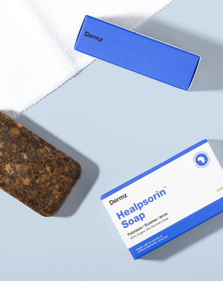 Săpun negru african pentru acnee, psoriazis și eczeme Healpsorin Dermz - 2