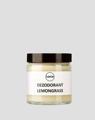Deodorant organic răcoritor în cremă cu bicarbonat de sodiu Lemongrass La-Le - 1